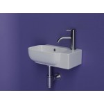 Раковина Ceramicanova Элемент (Element) 40 глянцевая белая правая CN6074L