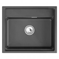 Мойка для кухни Granula Kitchen Space 60х51 прямоугольная черная 6003i шварц
