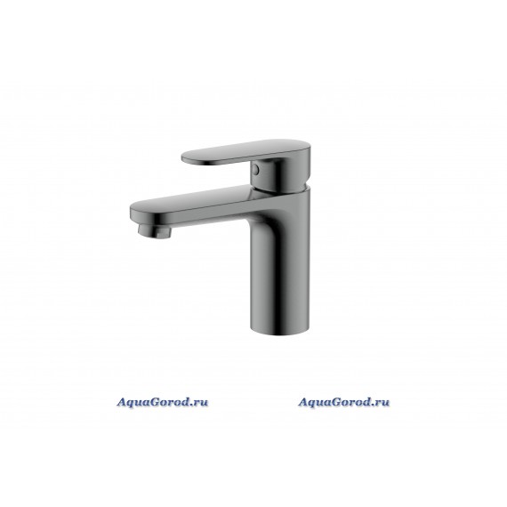 Смеситель для раковины Aquatek НИКА 90 без донного клапана оружейная сталь AQ1810BGM