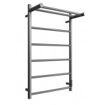 Полотенцесушитель ДВИН Fj neo оружейная сталь 80/50 с полкой 4657795054426