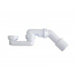 Слив-перелив для ванны Cezares 50 мм клик-клак оружейная сталь с сифоном CZR-STP3-GM