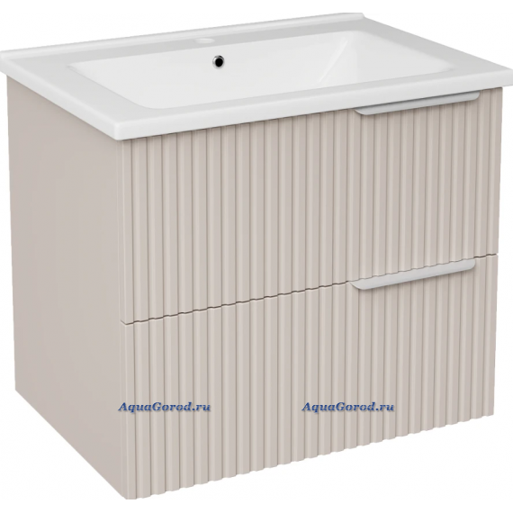 Тумба под умывальник STWORKI Хаммель 65 бежевая 00329058