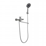 Смеситель для ванны Frap H806 настенный сатин F22806