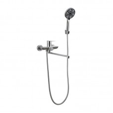 Смеситель для ванны Frap H806 настенный сатин F22806