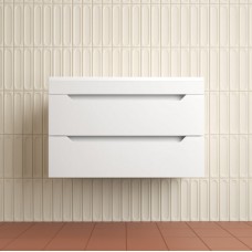 Тумба под умывальник Style Line Остин 80 подвесная белая эмаль plus ЛС-00002403