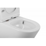 Унитаз-компакт BelBagno безободковый микролифт дюропласт Flay-Tor BB2149CP-TOR/SC