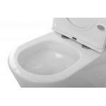 Унитаз-компакт BelBagno безободковый микролифт дюропласт Flay-Tor BB2149CP-TOR/SC