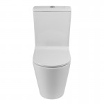 Унитаз-компакт BelBagno безободковый микролифт дюропласт Flay-Tor BB2149CP-TOR/SC