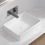 Раковина RGW накладная GS-20 50 см белая, прямоугольная