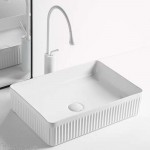 Раковина RGW накладная GS-20 50 см белая, прямоугольная