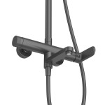 Душевая система CEZARES Stylus черная STYLUS-CVD-NOP