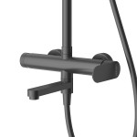 Душевая система CEZARES Stylus черная STYLUS-CVD-NOP