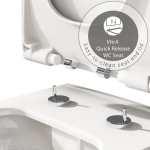 Сиденье VitrA Integra Square быстросъемное с микролифтом 810-003-009