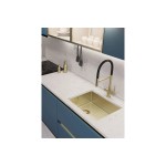 Мойка кухонная Emar EMB-540(UN) PVD Matt Golden стальная встраиваемая под столешницу матовое золото ФР-00005522