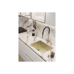 Мойка кухонная Emar EMB-540(UN) PVD Matt Golden стальная встраиваемая под столешницу матовое золото ФР-00005522