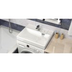 Раковина над стиральной машиной DIWO Коломна искусственный камень с комплектом кронштейнов RnDKA-60-SB