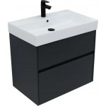 Тумба под умывальник Aquanet Бруклин 70 антрацит матовый 00310141