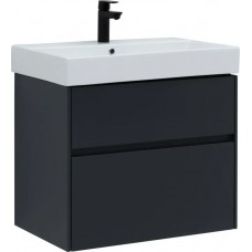 Тумба под умывальник Aquanet Бруклин 70 антрацит матовый 00310141