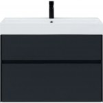 Тумба под умывальник Aquanet Бруклин 70 антрацит матовый 00310141