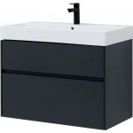 Тумба под умывальник Aquanet Бруклин 70 антрацит матовый 00310141