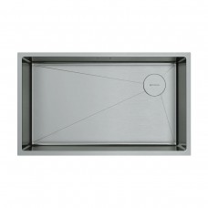 Мойка кухонная Omoikiri TAKI 74-U/IF SIDE встраиваемая снизу нержавеющая сталь 4993170