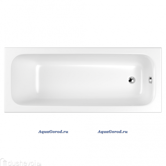 Акриловая ванна WHITECROSS Vibe 180x75 пристенная белая с каркасом 0105.180075.100 Акриловая ванна WHITECROSS Vibe 180x75 пристенная белая с каркасом 0105.180075.100