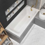 Акриловая ванна WHITECROSS Vibe 180x75 пристенная белая с каркасом 0105.180075.100 Акриловая ванна WHITECROSS Vibe 180x75 пристенная белая с каркасом 0105.180075.100