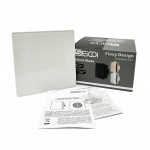 Накладной вентилятор Seicoi Floxy Design 100 White Glass SMAD04-01G-W белое стекло 21-0006-588