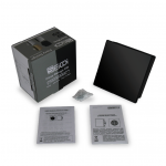 Накладной вентилятор Seicoi Floxy Design 100 Matt Black Glass SMAD04-01G матовый черный 21-0007-568