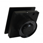 Накладной вентилятор Seicoi Floxy Design 100 Marble Glass черный мрамор SMAD04-01G 21-0007-570