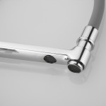 Смеситель для кухни Rose с гибким изливом хром R658