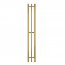 Полотенцесушитель электрический APEXTERMO Sirius SR10112GL 1100x120 с крючками, золотой матовый