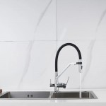 Смеситель для кухни Shevanik хром/черный S278