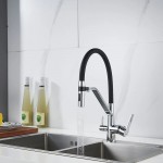 Смеситель для кухни Shevanik хром/черный S278