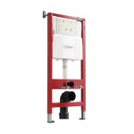 Инсталляция для унитаза Cezares крепление к полу и стене с регулировкой по высоте и шумоизоляцией CZR-101-M