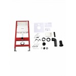 Инсталляция для унитаза Cezares крепление к полу и стене с регулировкой по высоте и шумоизоляцией CZR-101-M