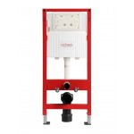 Инсталляция для унитаза Cezares крепление к полу и стене с регулировкой по высоте и шумоизоляцией CZR-101-M