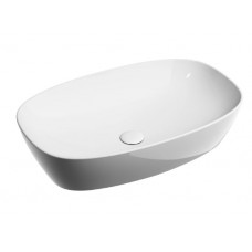 Накладная раковина-чаша Ceramicanova Element CN6049 60 глянцевая белая, прямоугольная