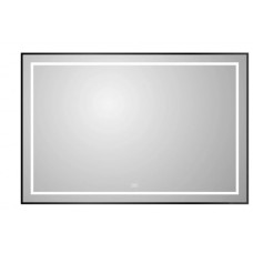 Зеркало BelBagno Kraft 80x120 с подсветкой, с подогревом, черный SPC-KRAFT-1200-800-LED-TCH-WARM-NERO