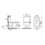 Унитаз-компакт Grossman Торнадо GR-4489SQ