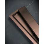 Душевой трап ALTROBAGNO Ливелло (Livello) 071240 BC 80 см, решетка матовая медь, с сифоном, под плитку ALTROBAGNOLivello071240BC 