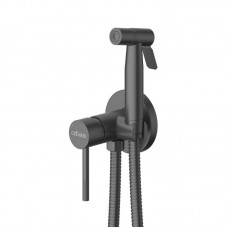 Гигиенический душ CEZARES Relax со смесителем RELAX-DIF-NOP черный матовый