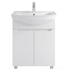 Тумба под умывальник SanStar Bianca 65 напольная, белая 237.1-1.5.1.