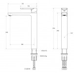 Смеситель Cezares Stylus STYLUS-LC-01-W0 хром
