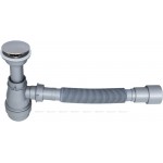 Сифон для раковины Aquanet d40/50 серый 00312687 Сифон для раковины Aquanet d40/50 серый 00312687