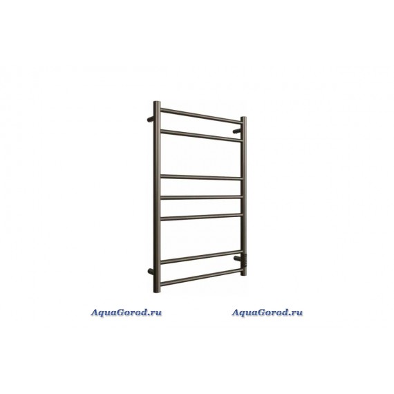 Полотенцесушитель электрический Двин L neo 80x55 скрытое подключение справа оружейная сталь 4657795054907