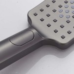 Душевая стойка Shevanik вороненая сталь матовый S8936T