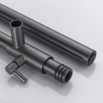 Душевая стойка Shevanik вороненая сталь матовый S8936T