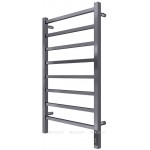 Полотенцесушитель электрический TERMINUS Ватикан П8 500х850 оружейная сталь 4670078566355
