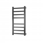 Полотенцесушитель электрический APEXTERMO Terra 80x45 скрытое подключение справа оружейная сталь TR00184GN
